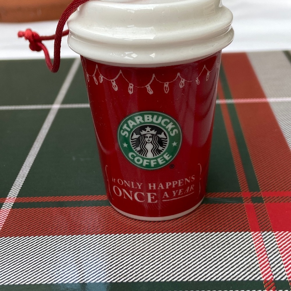 2005 Starbucks Ceramic Ornament
